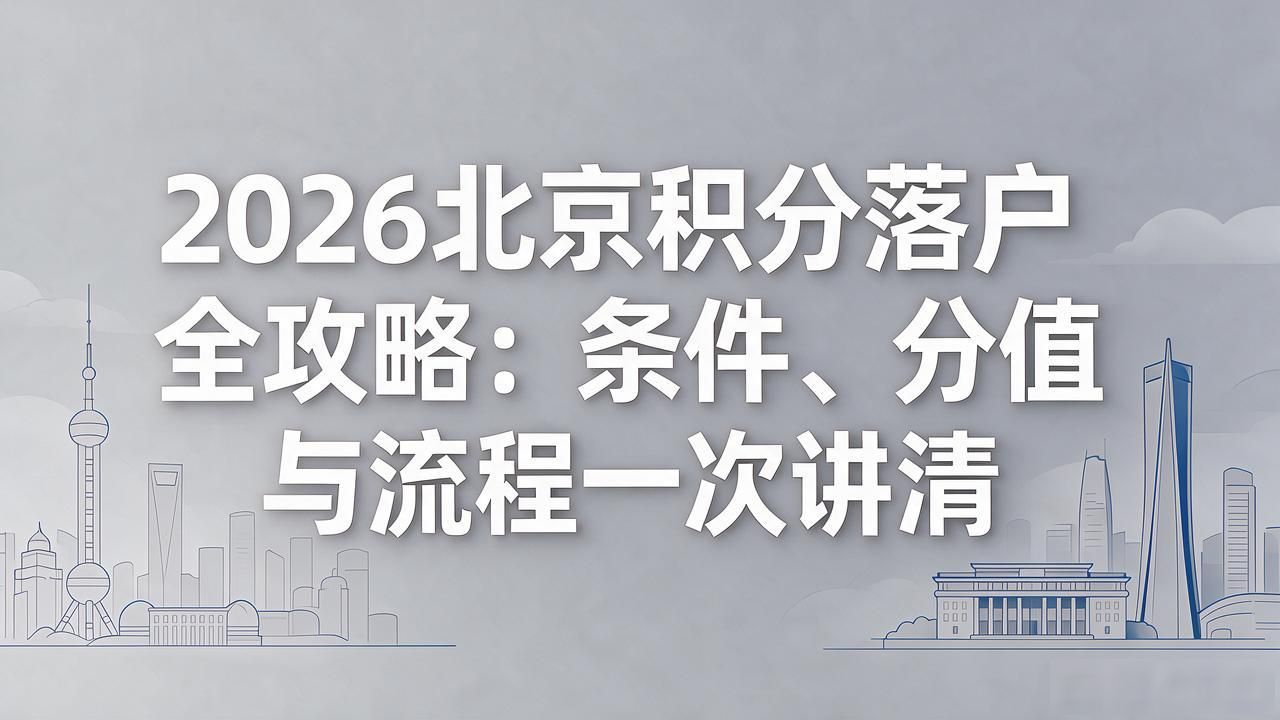 落户积分北京怎么算_北京积分落户_北京积分落户难度